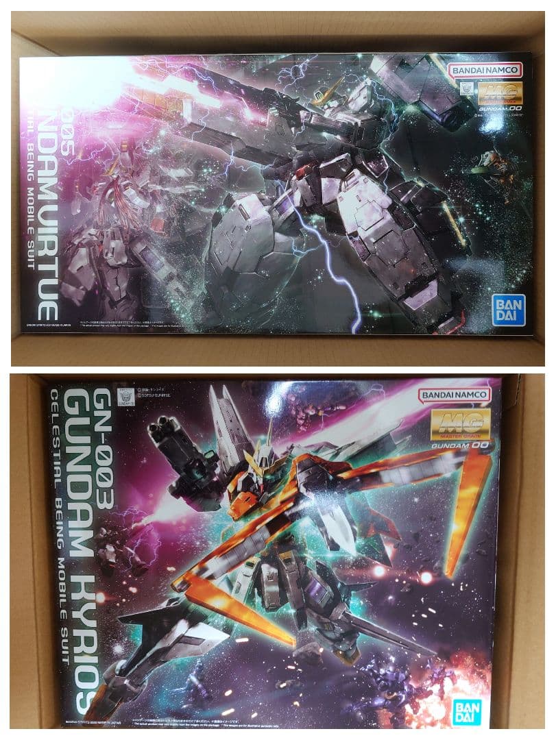 MG ヴァーチェ キュリオス 2点セット 機動戦士ガンダム00