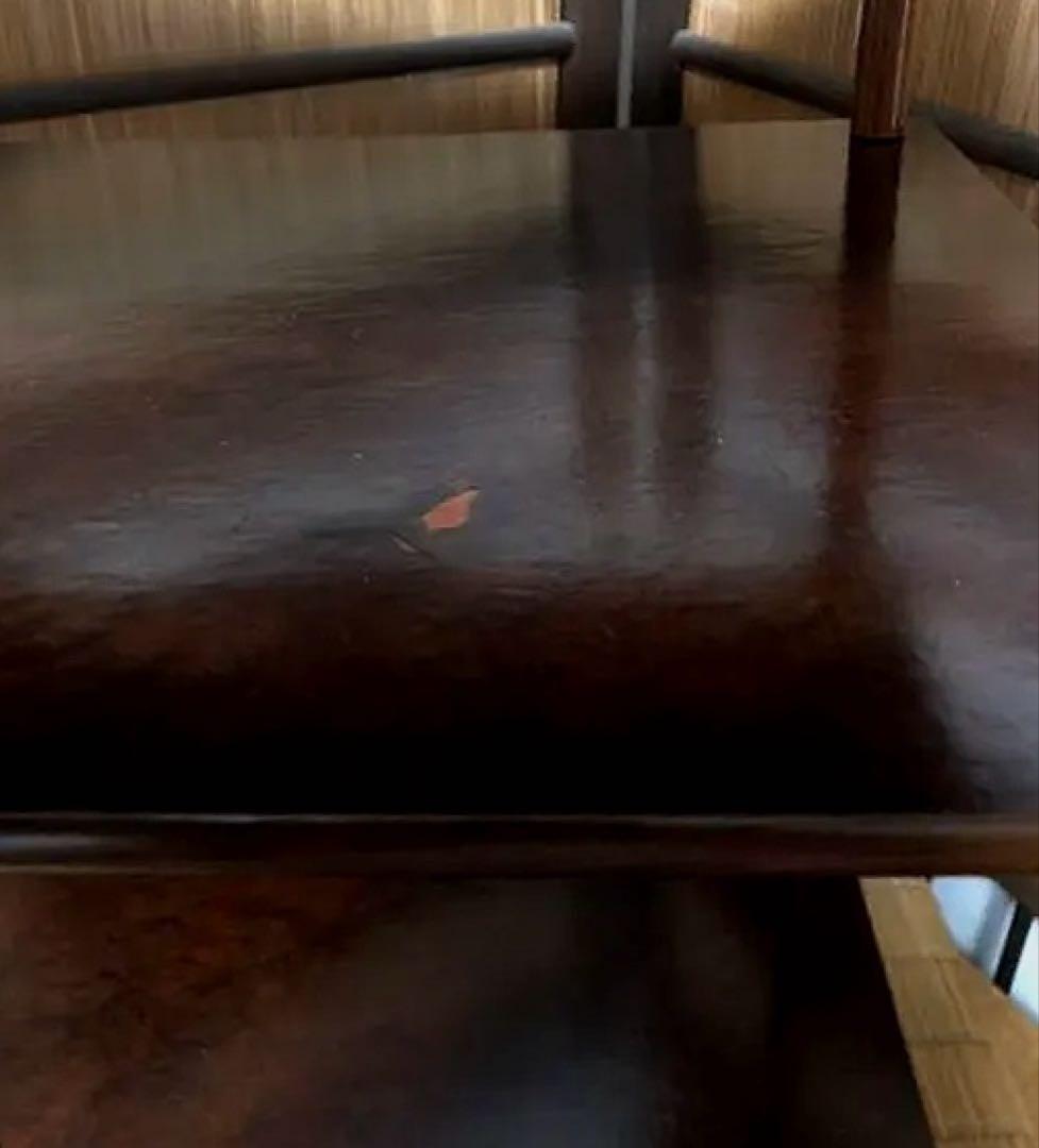 時代 高級 樟木の藤棚 組立式 桐箱付き 茶器 煎茶 道具