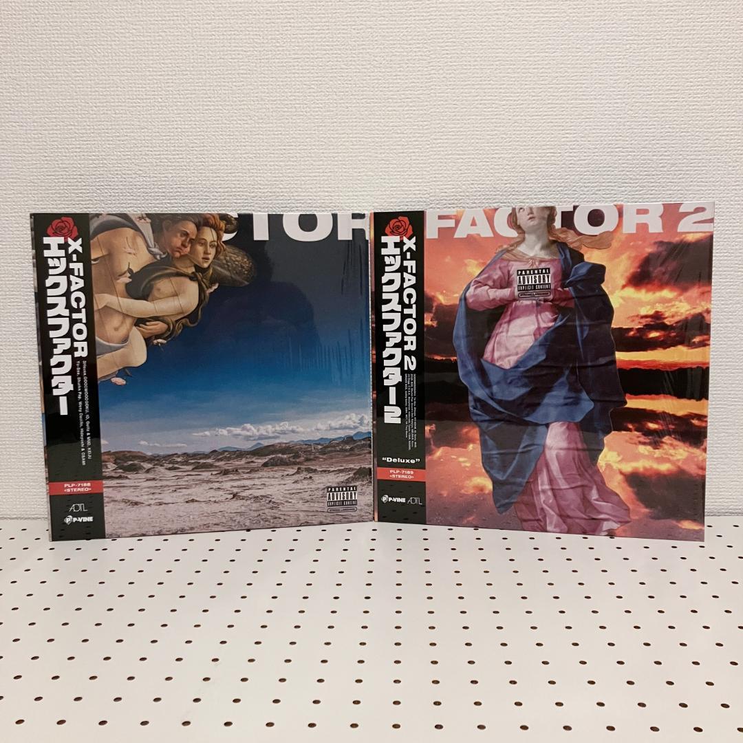田*）様 「X-FACTOR」「X-FACTOR 2 : Deluxe」LP２枚