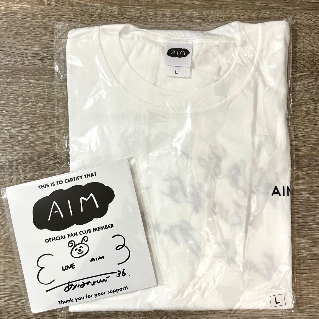 パンドラ あいみょん 直筆サイン入りミニ色紙&AIM限定デザインTシャツ