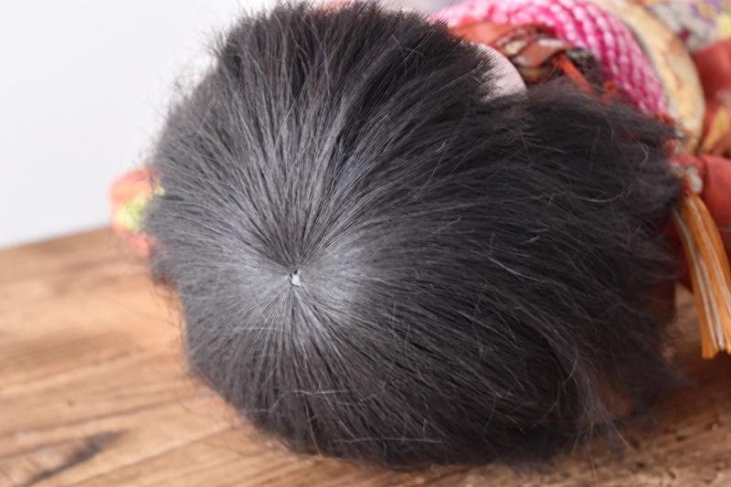 市松人形 昭和初期　女の子　光印　50㎝　光龍斎　初代東光　丸平