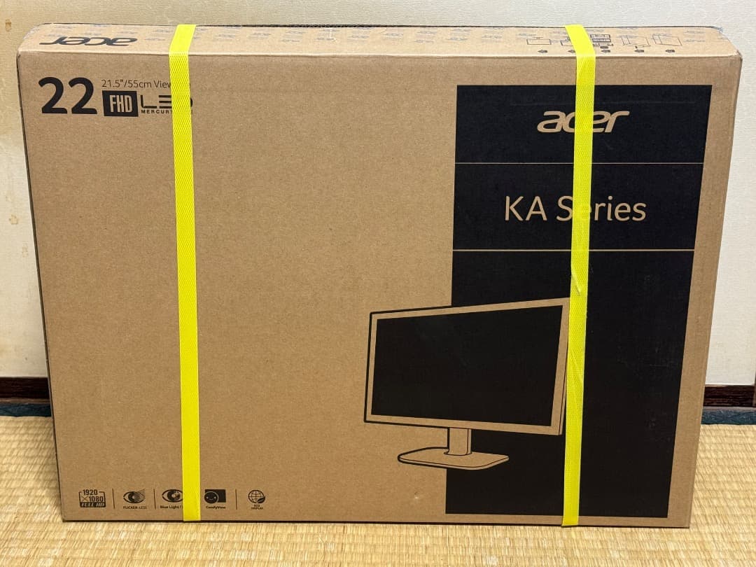 パソコン モニター Acer 22 インチ