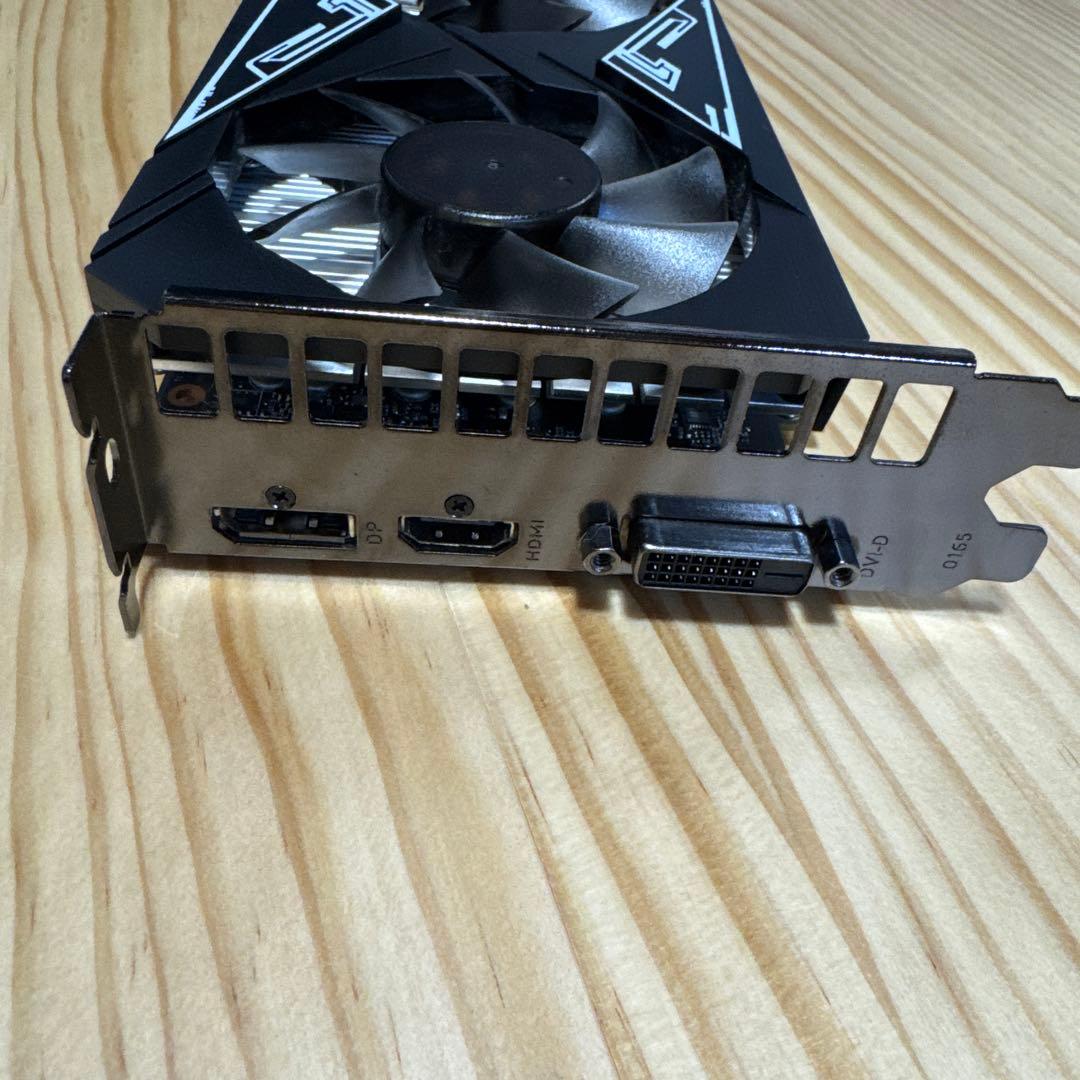 玄人志向 NVIDIA GeForce GTX1650搭載　補助電源モデル