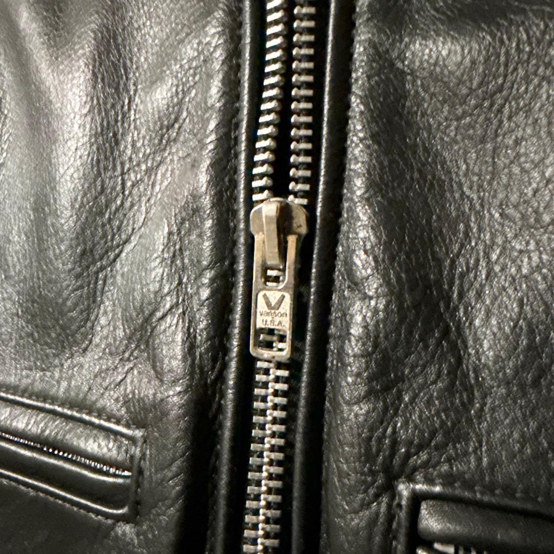 VANSON シングルライダースジャケット