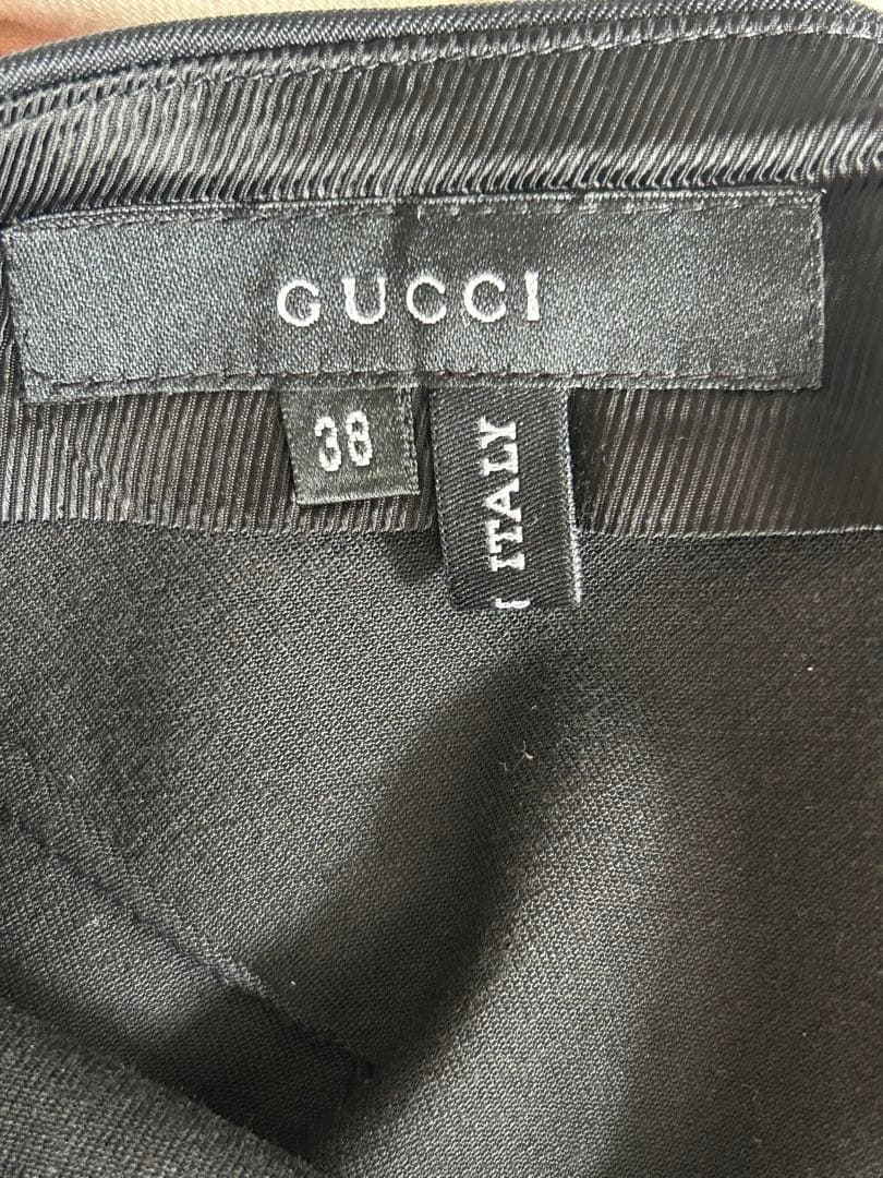 GUCCI ブラック タイトスカート 38