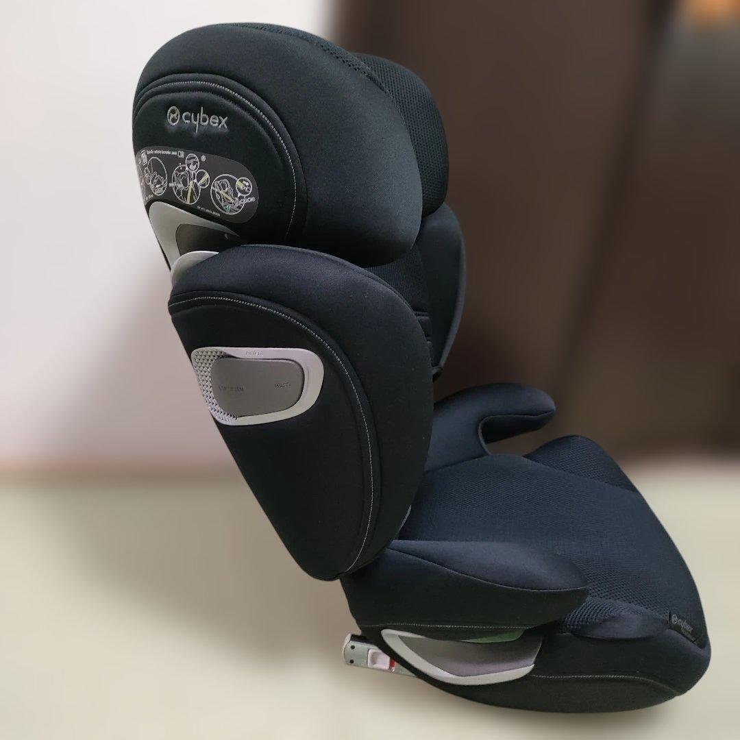 美品 cybex サイベックス ジュニアシート SOLUTION Ti-FIX