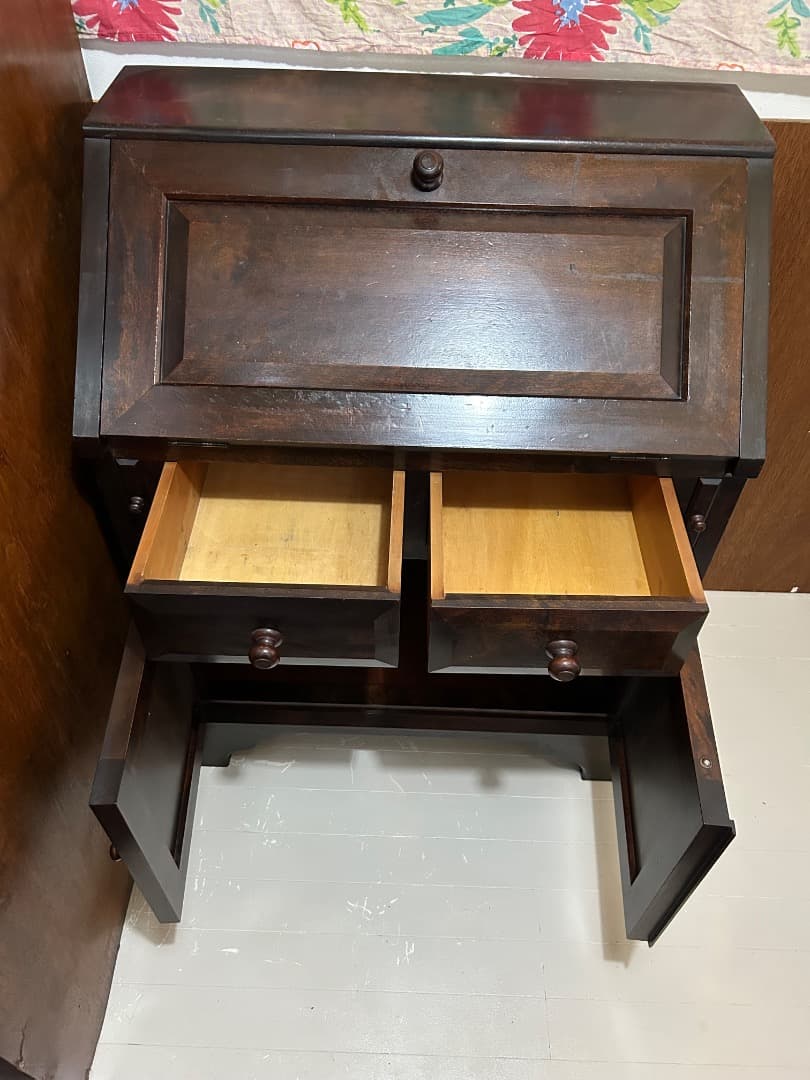 松本民芸家具ライティングビューロー ✴︎アンティーク・レトロ家具