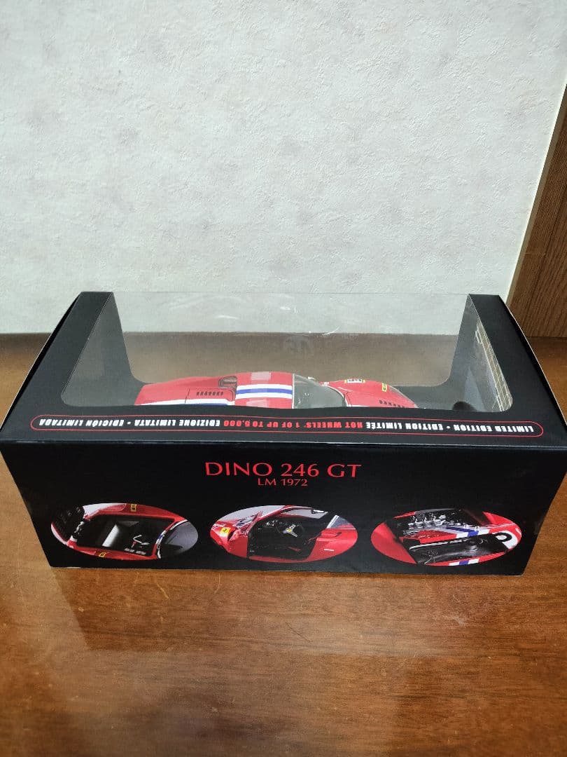 京商1/18【マテルエリート】フェラーリディーノ246GTLM1972新品未開封