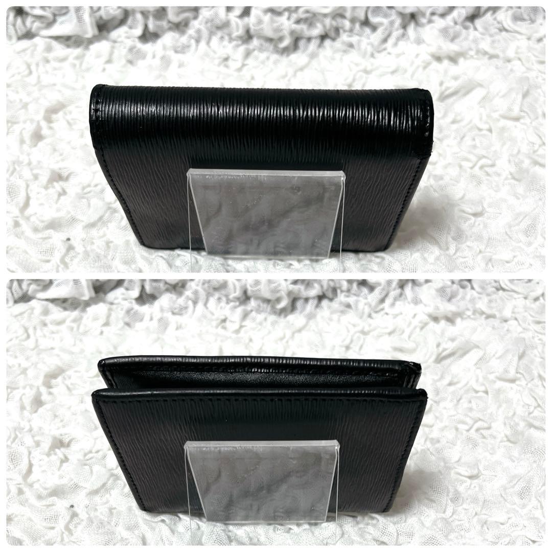PRADA ブラック ヴァッテロムーブ　二つ折り財布　プラダ　レザー　ゴールド