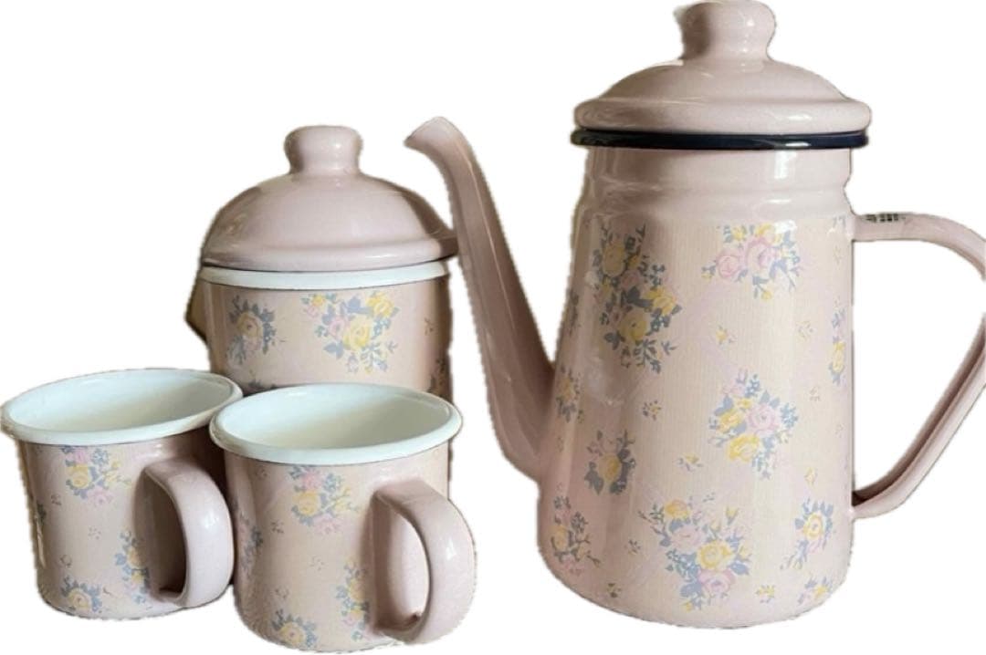 ホーローケトルマグセット