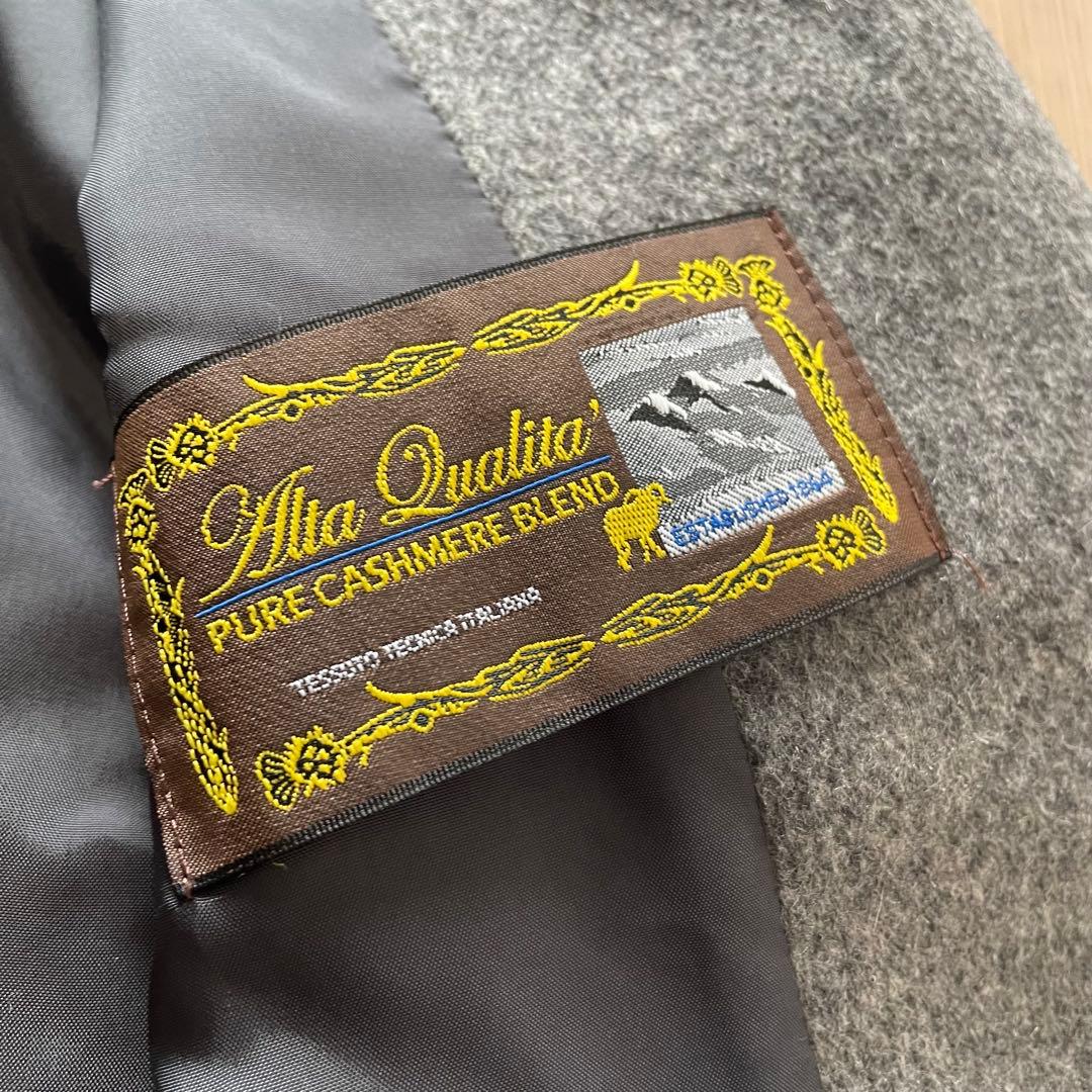 HELIOPOLE エリオポール　ウールカシミヤチェスターコート　グレー