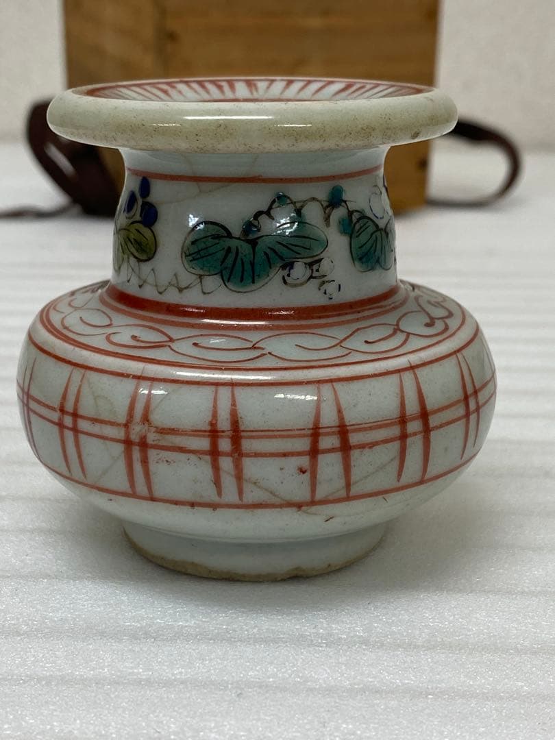 3-3037 平佐赤絵　盃台