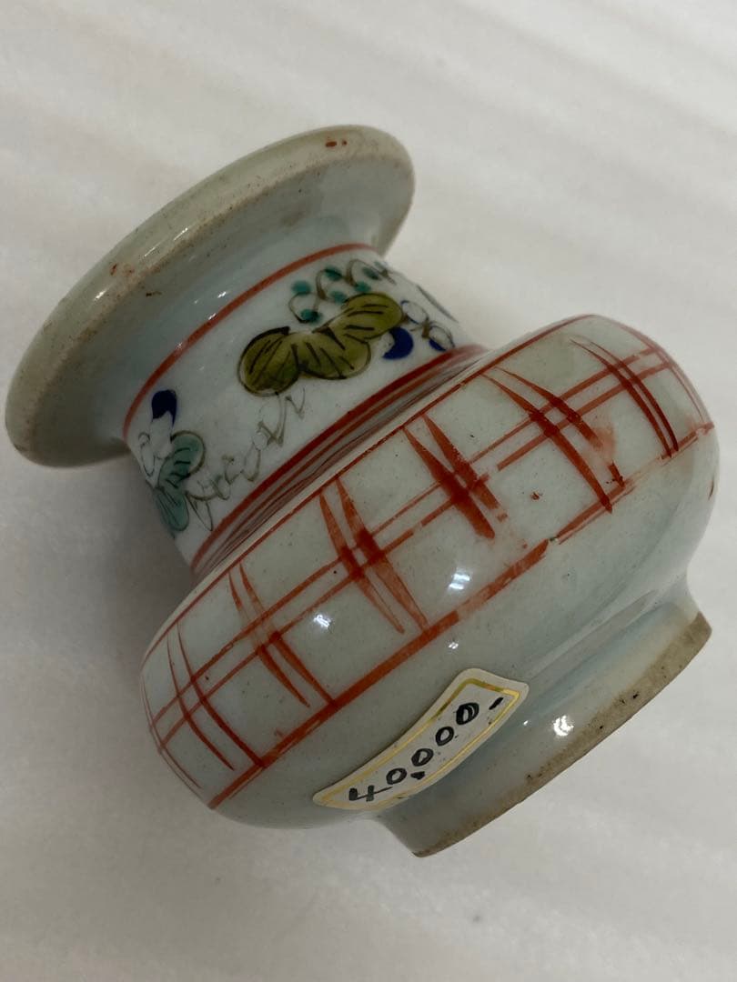 3-3037 平佐赤絵　盃台