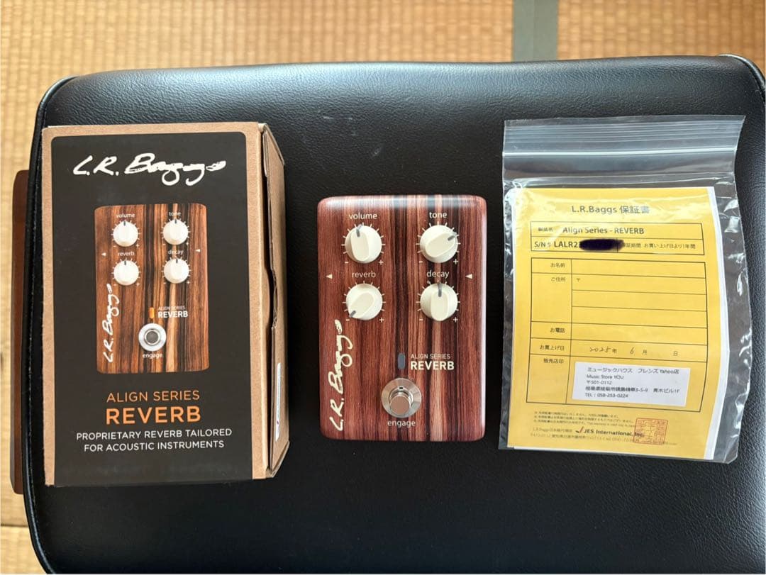L.R.Baggs ALIGN SERIES REVERB 正規輸入品
