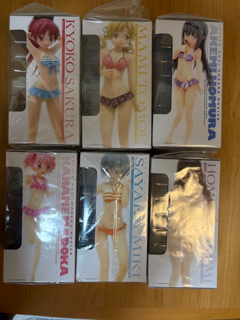 魔法少女　まどかマギカ　ビーチクイーンズ フィギュア 6体セット