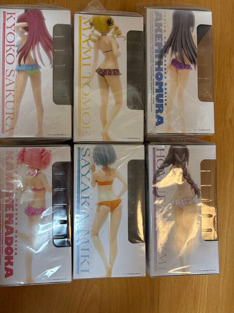 魔法少女　まどかマギカ　ビーチクイーンズ フィギュア 6体セット