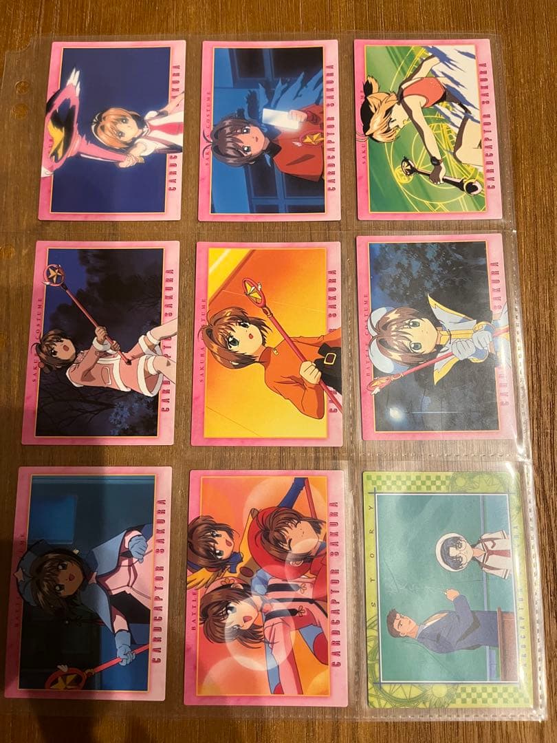 カードキャプターさくら トレーディングカード　カードダスマスターズ　74枚セット