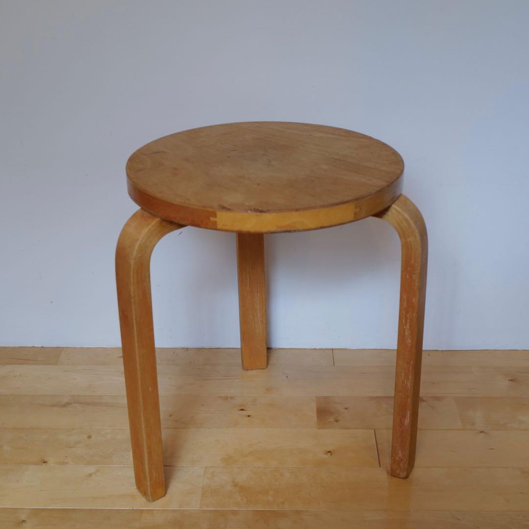 k098 　ビンテージ アアルト スツール60 アルテック