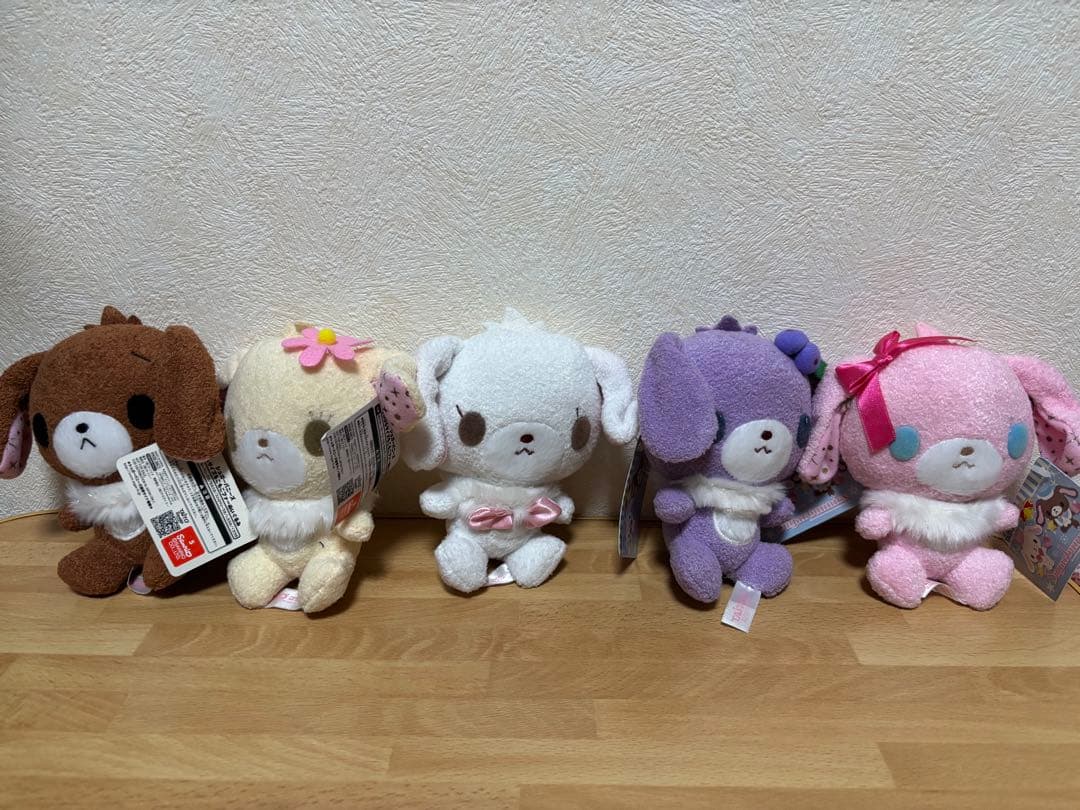 Sugarbunnies シュガーバニーズ ぬいぐるみ 5種セット