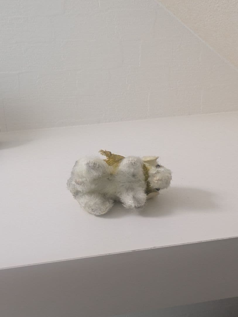 ミニチュア　小さな象のぬいぐるみ