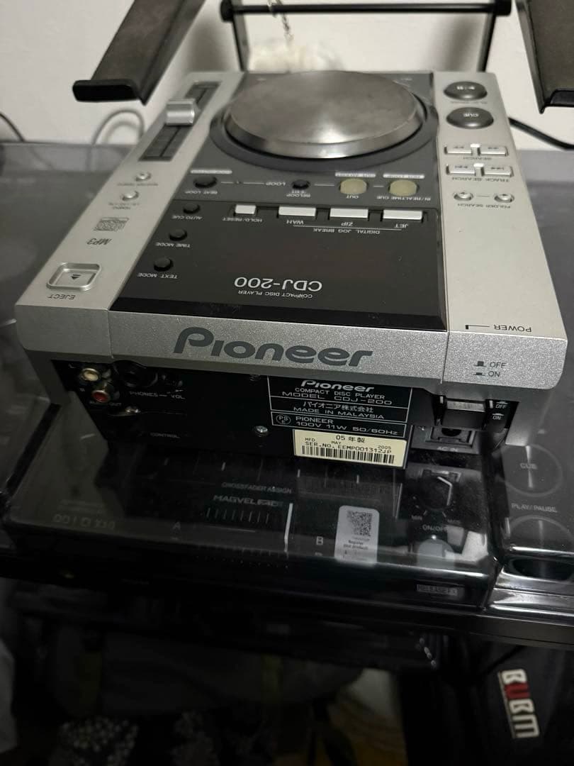 Pioneer CDJ-200 MP3対応 DJ機材