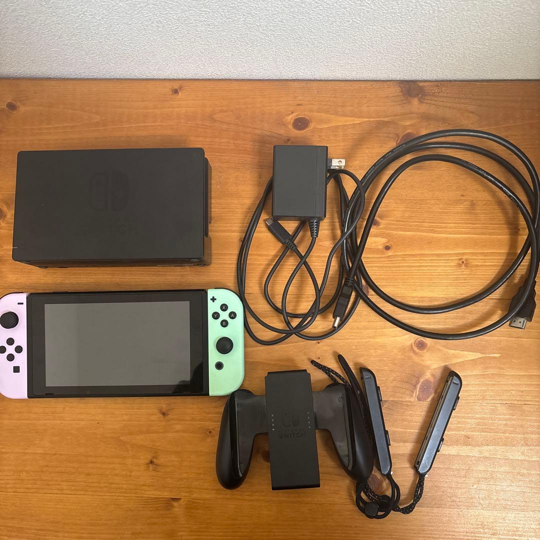 Nintendo Switch 本体 ピンク/グリーン