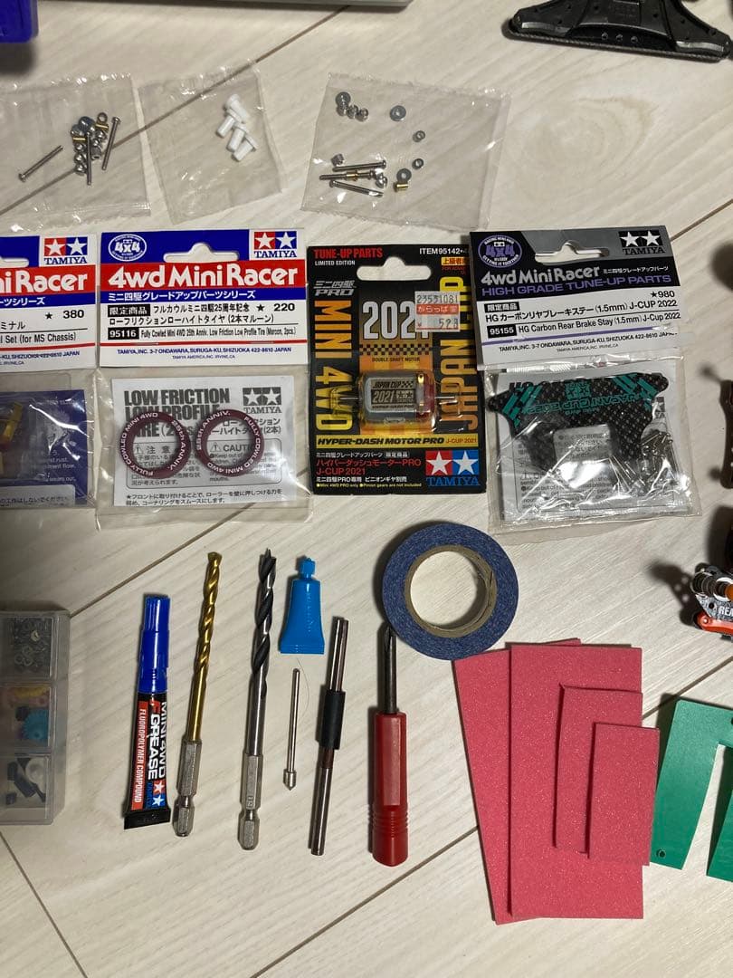 ミニ四駆　引退セット　レーサーズボックス　マッハフレーム