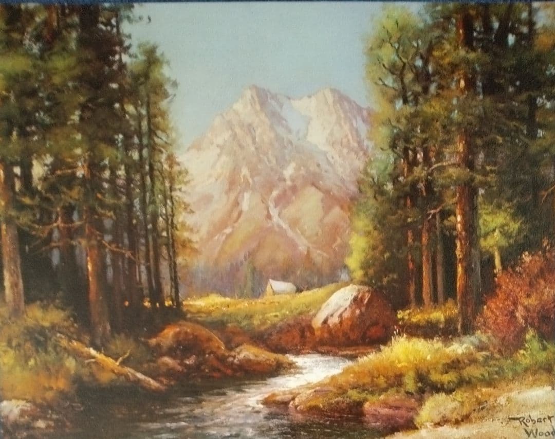 米国風景画家ロバート・ウィリアム・ウッド