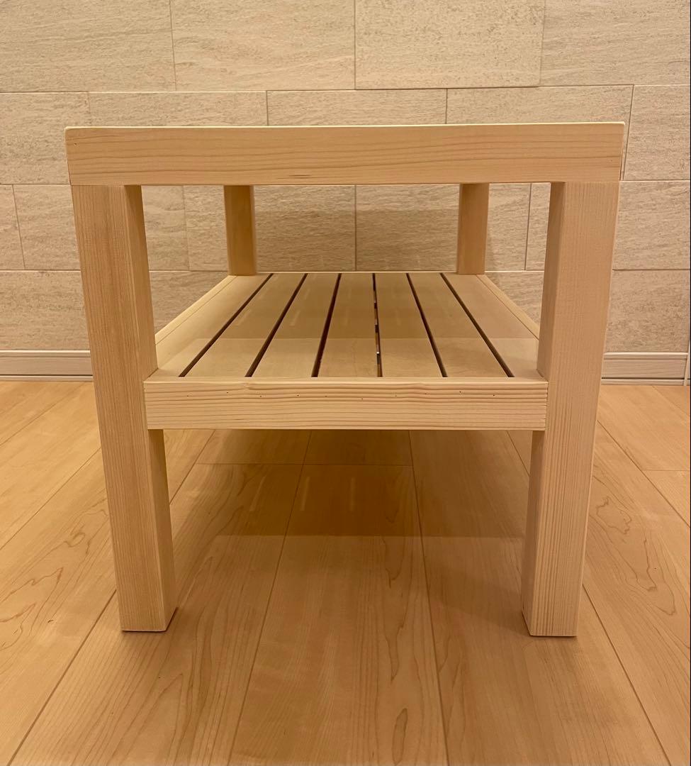 ハンドメイド　テーブル　ディスプレイ台　飾り棚　奥行40cm