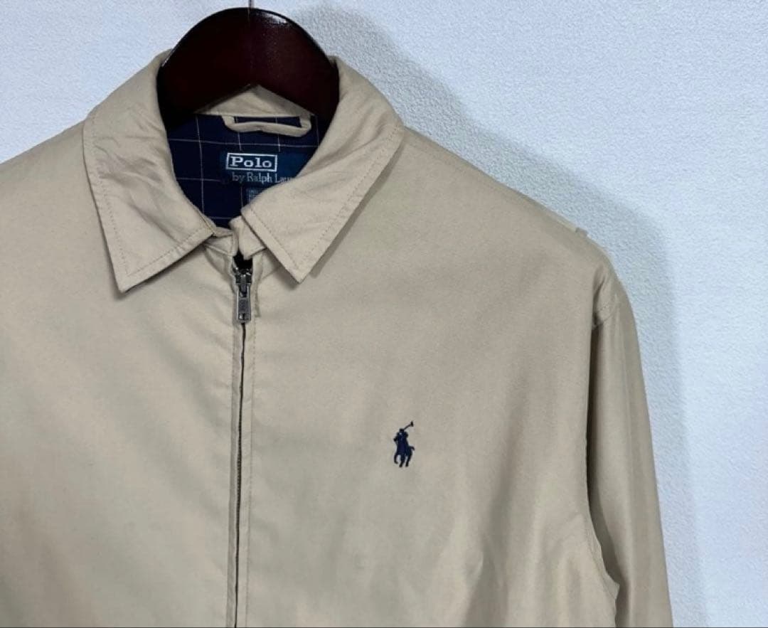 90s polo by ralph lauren ピーススキン スイングトップ