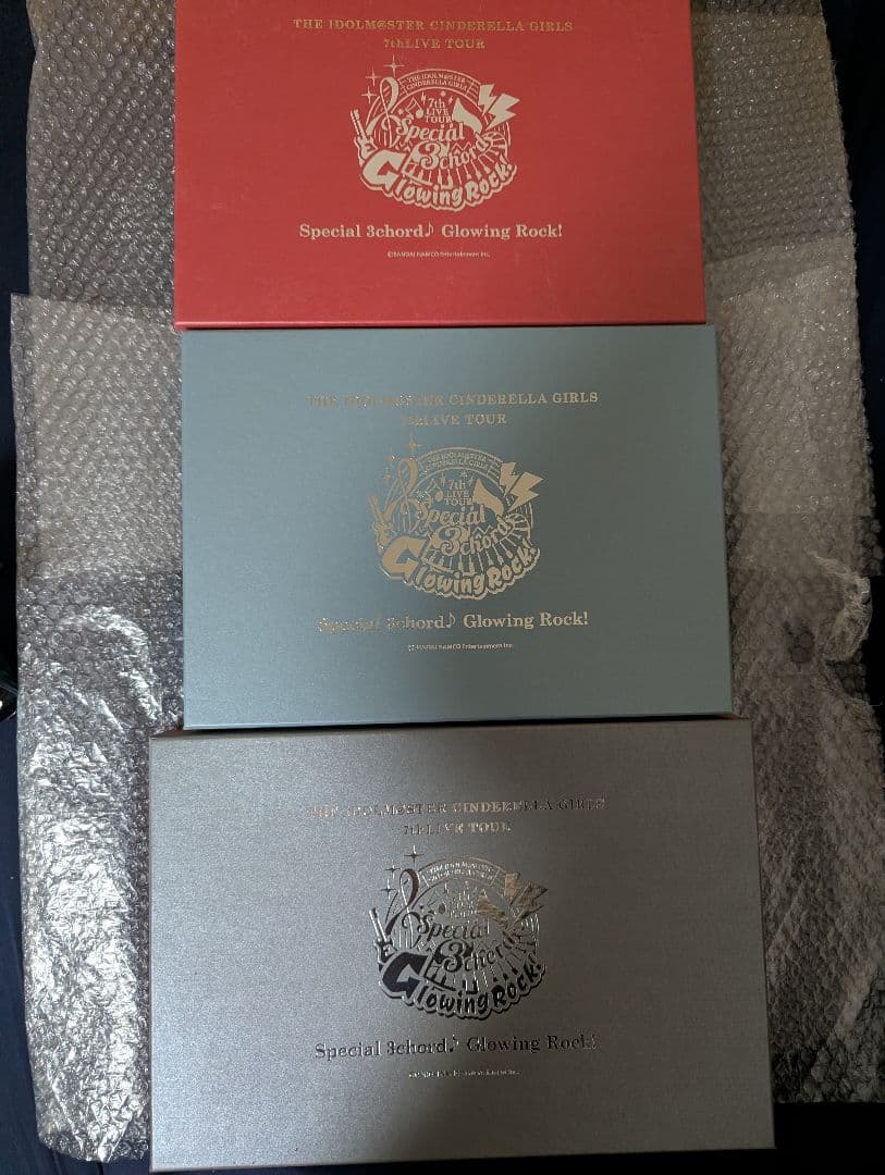 アイドルマスター ペンライトセット 7thLIVE Glowing Rock!