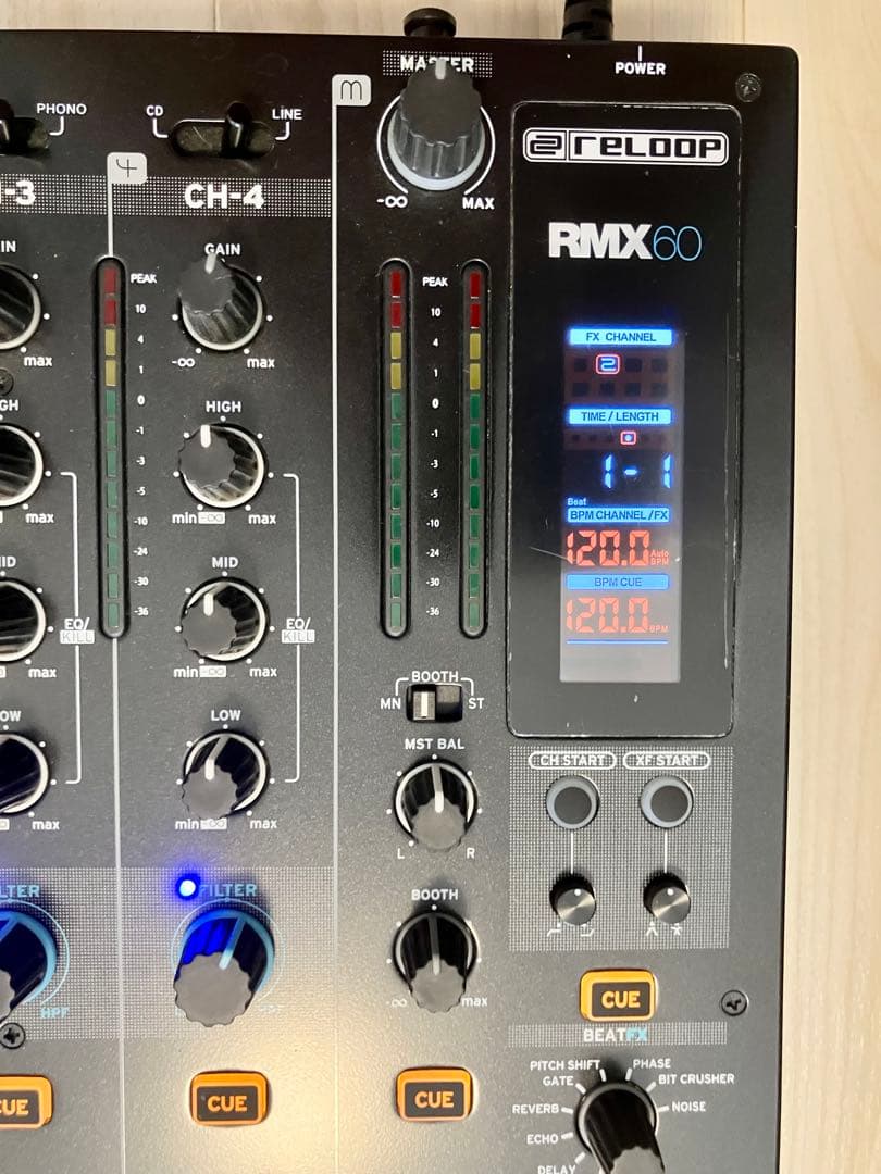 値下げ❗️RELOOP RMX-60 Digital（リループ DJミキサー）美品
