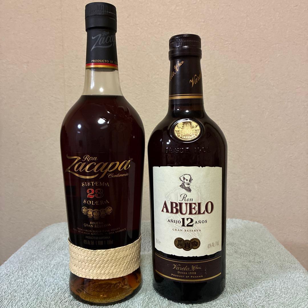 ロンサカバ&ロンアブエロ　ラム酒