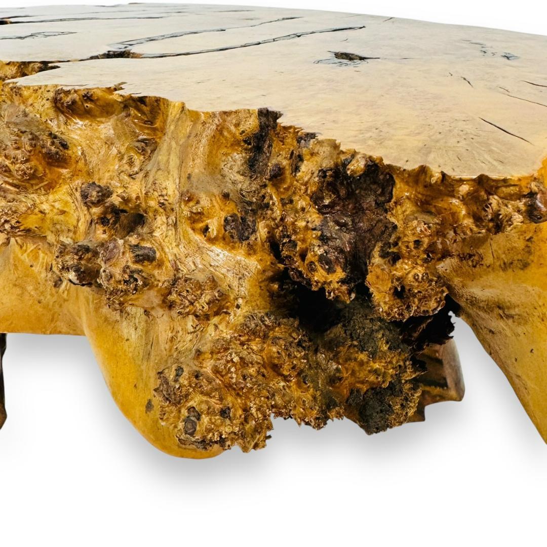 一枚板　座卓　天然木　ローテーブル