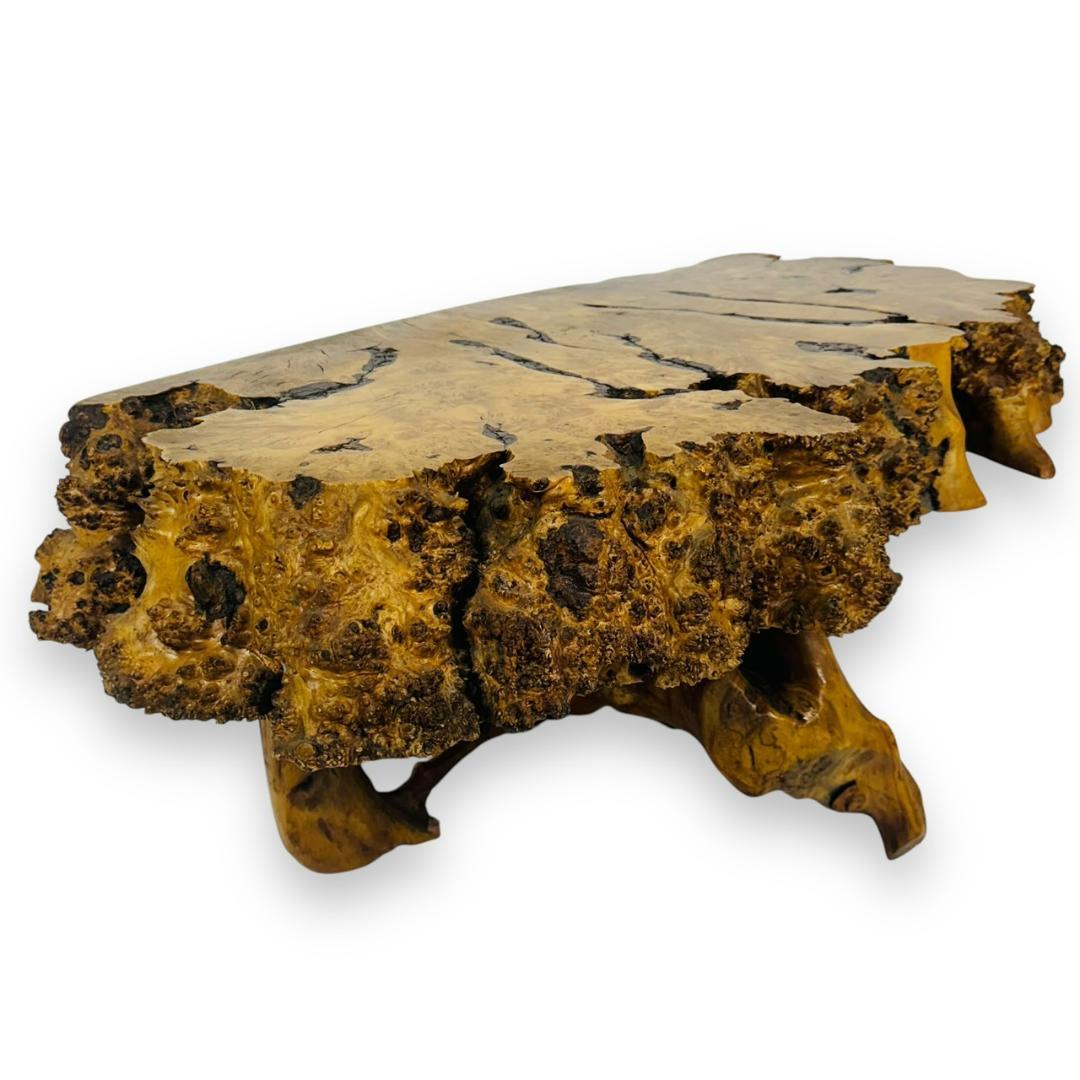 一枚板　座卓　天然木　ローテーブル