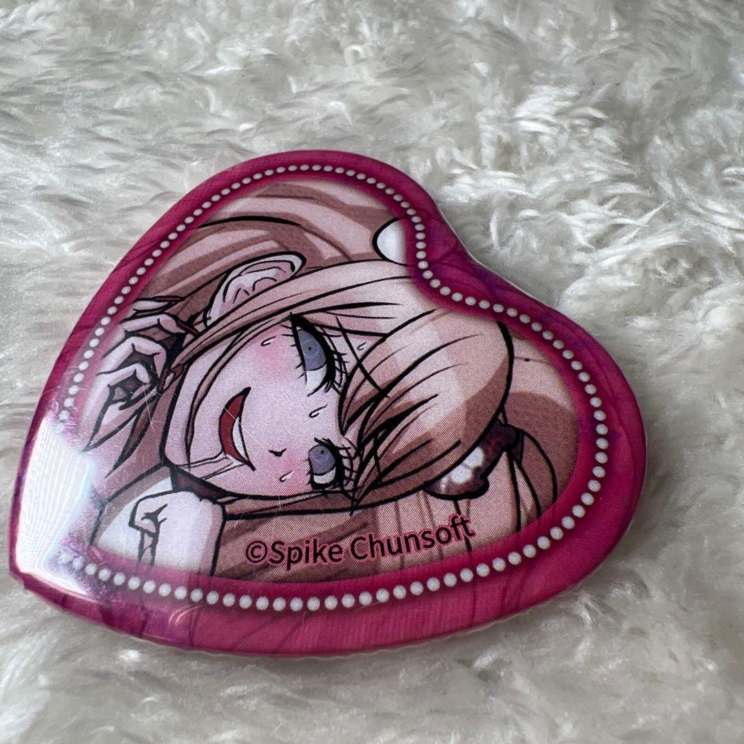 ダンガンロンパ 照れ顔ハート缶バッジ 島盾子 霧切響子 セット