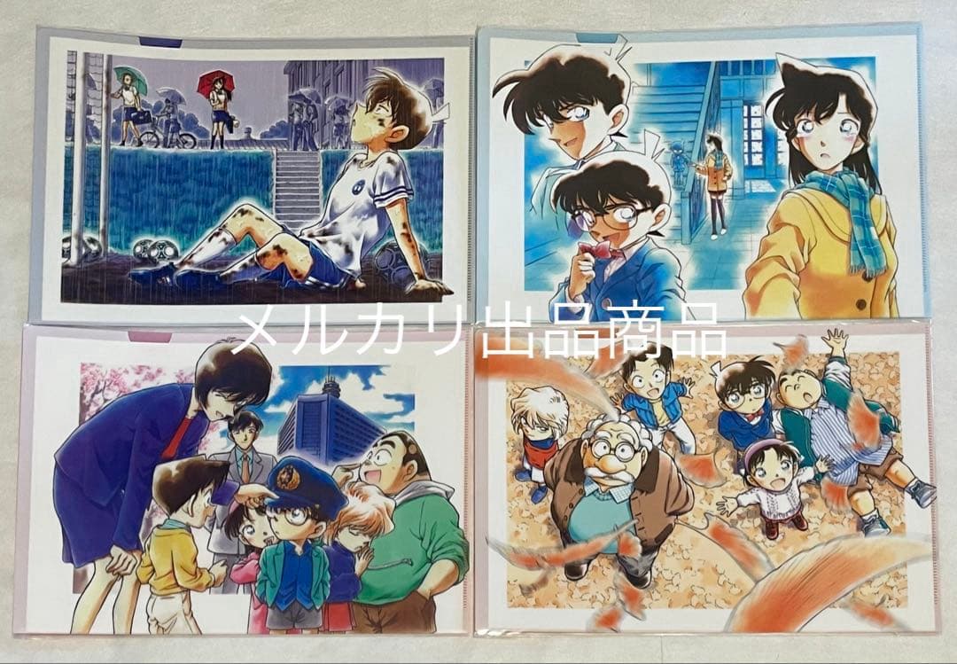 名探偵コナン コナン展 原作 クリアファイル 新一 蘭 灰原 哀 高木 佐藤