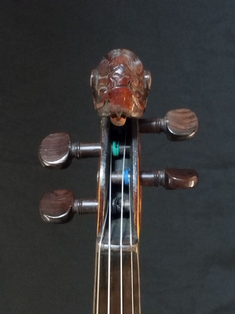 ★ライオンヘッドのオールドバイオリン c.1920 ドイツ圏の希少な一品★