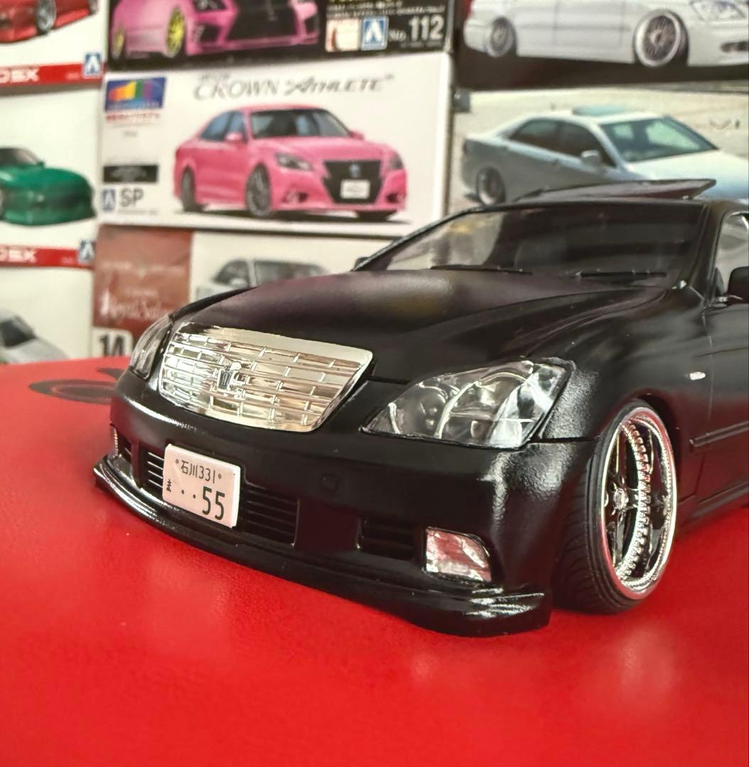 アオシマ GRS182 クラウン アスリート