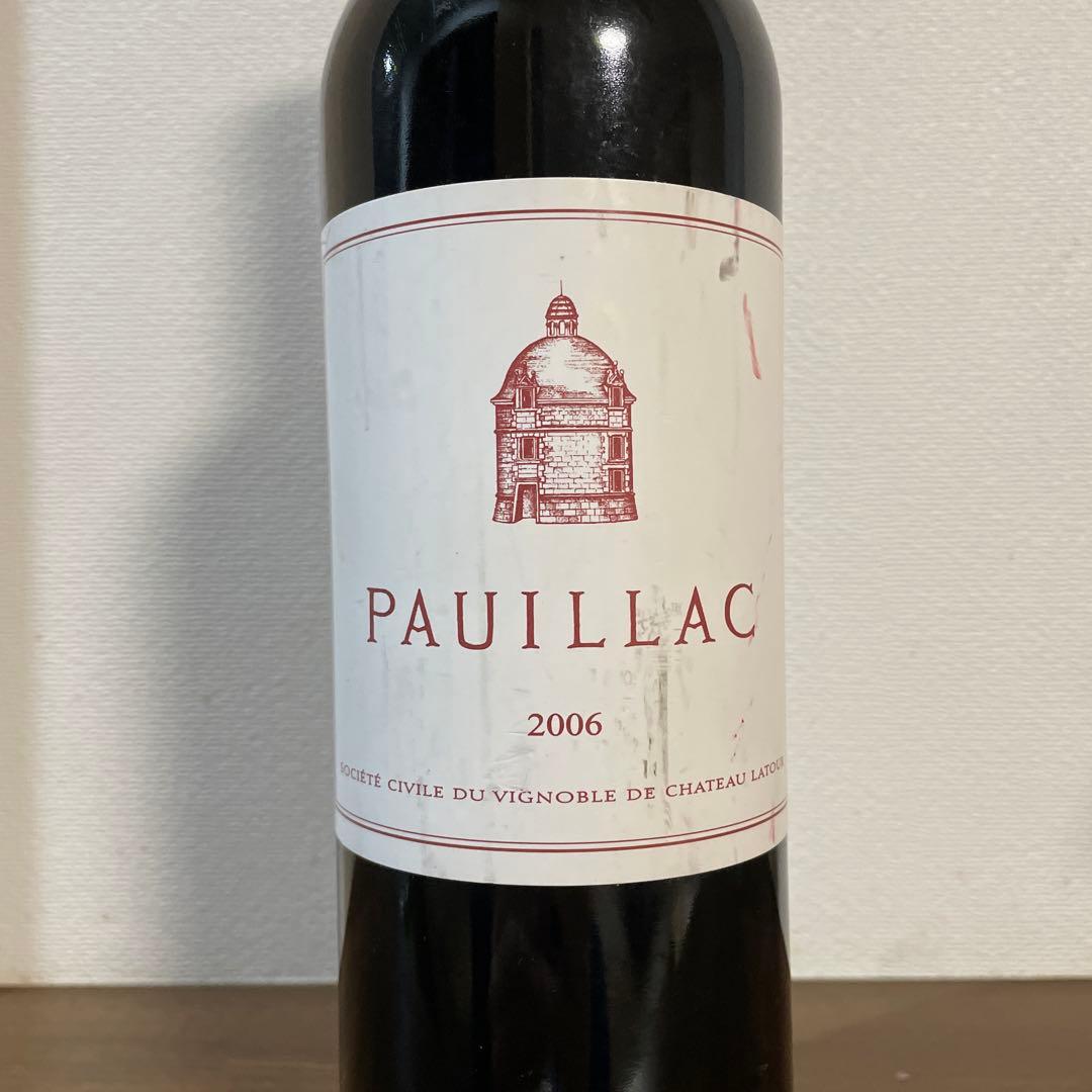 2006ポイヤック・ド・ラトゥール Pauillac de Latour