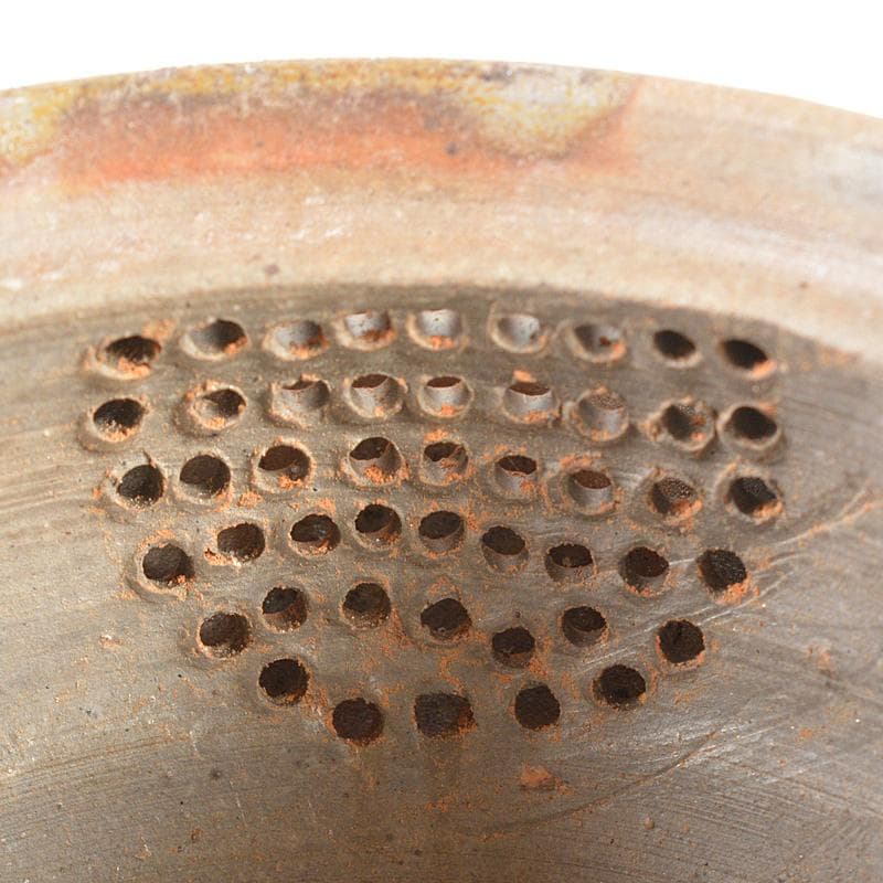 煎茶道具　備前焼　明光窯　神獣摘　宝瓶　急須　共箱　D　R6253