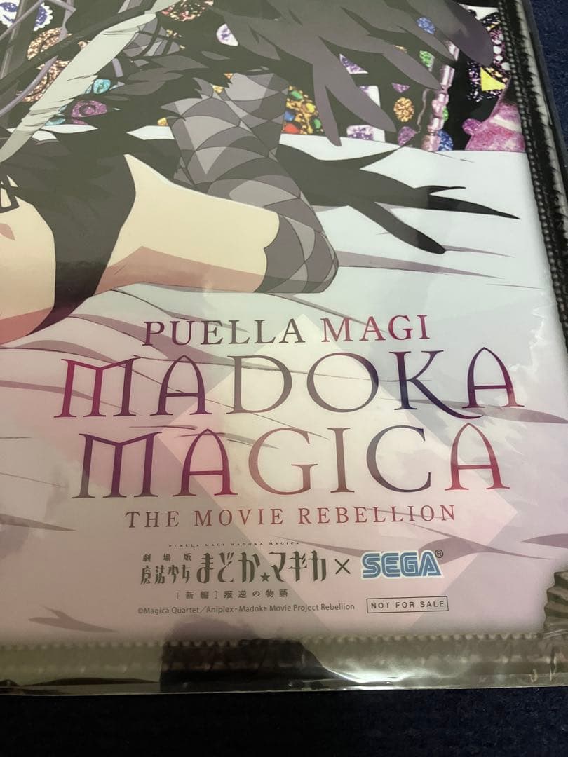 【非売品】魔法少女まどかマギカ 悪魔ほむら 描き下ろし クリアポスター