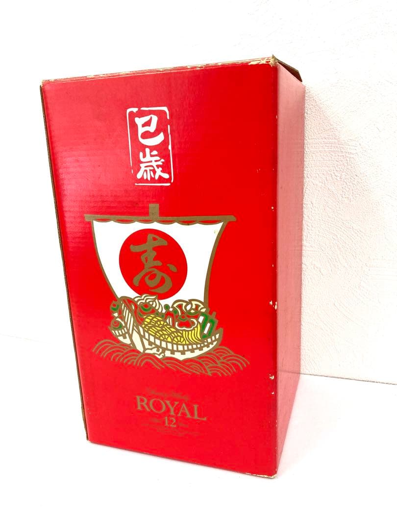 【未開栓】SUNTORY  12年　宝船ボトル◇