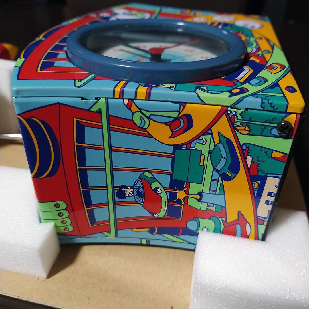 リズム時計工業 アトム R754 オルゴール目覚まし時計 未使用