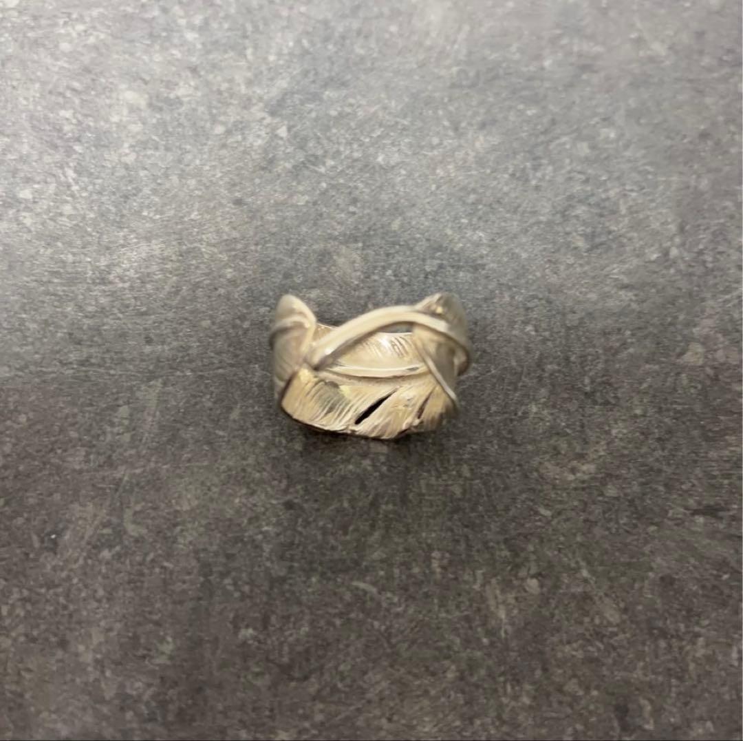 ゴローズ　メタル付きフェザーリング　オールド