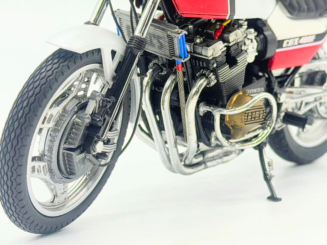 CBX400F プラモデルバイク　大人カスタム