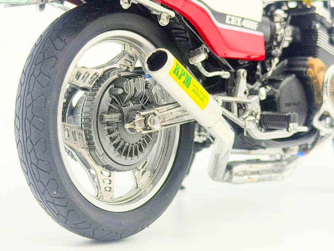 CBX400F プラモデルバイク　大人カスタム