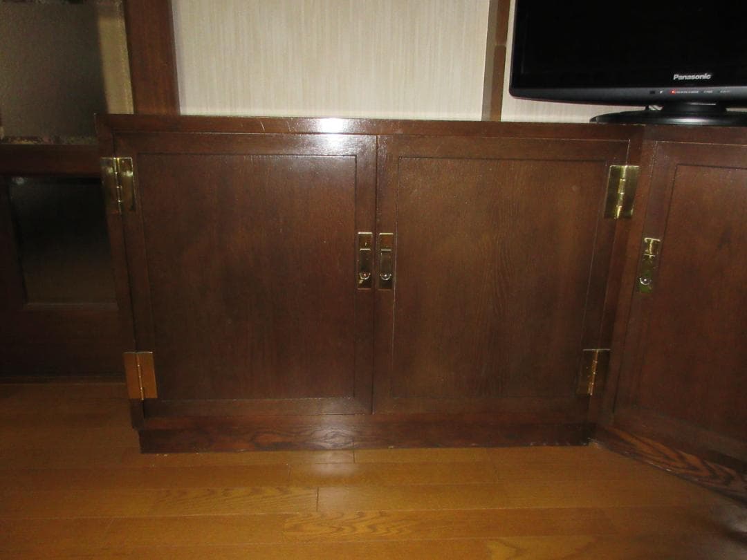 【ヴィンテージ】カリモク　ドマーニ　モーガントン　木製キャビネット