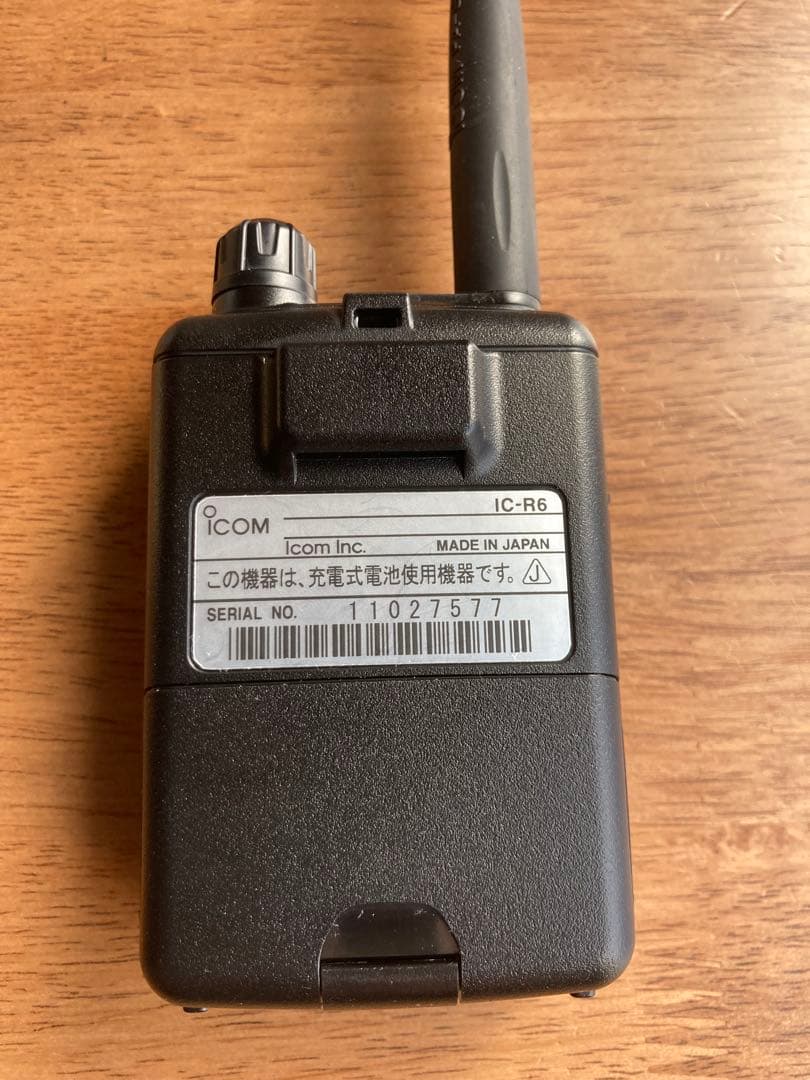 icom ic-r6 美品　説明書なし