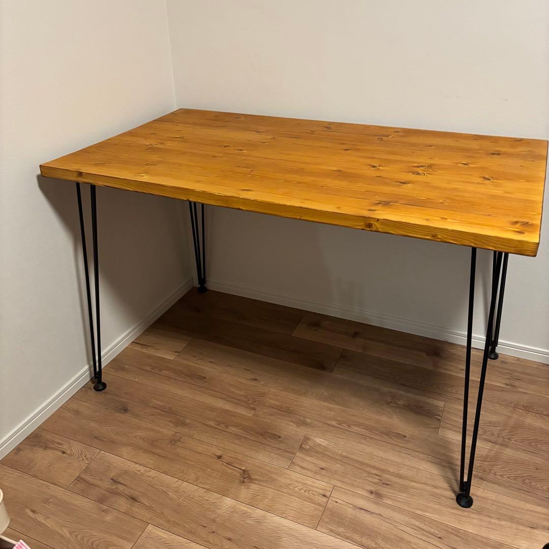 LOWYA ロウヤ ダイニングテーブル 木目 木製 天然木 ヴィンテージ風